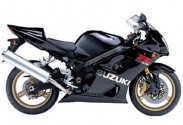 GSXR 1000 model 2004 černá